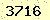 請輸入此驗證碼 : 3716
