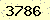 請輸入此驗證碼 : 3786