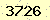 請輸入此驗證碼 : 3726