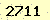 請輸入此驗證碼 : 2711