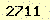 請輸入此驗證碼 : 2711