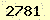 請輸入此驗證碼 : 2781