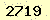 請輸入此驗證碼 : 2719