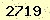 請輸入此驗證碼 : 2719