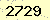 請輸入此驗證碼 : 2729