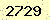 請輸入此驗證碼 : 2729