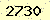 請輸入此驗證碼 : 2730