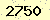 請輸入此驗證碼 : 2750