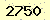 請輸入此驗證碼 : 2750