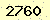 請輸入此驗證碼 : 2760