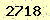 請輸入此驗證碼 : 2718