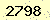 請輸入此驗證碼 : 2798