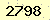 請輸入此驗證碼 : 2798