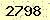 請輸入此驗證碼 : 2798
