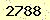 請輸入此驗證碼 : 2788