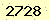 請輸入此驗證碼 : 2728