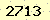 請輸入此驗證碼 : 2713