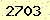 請輸入此驗證碼 : 2703
