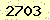 請輸入此驗證碼 : 2703
