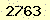 請輸入此驗證碼 : 2763