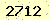 請輸入此驗證碼 : 2712