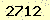 請輸入此驗證碼 : 2712