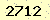 請輸入此驗證碼 : 2712