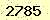請輸入此驗證碼 : 2785