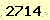 請輸入此驗證碼 : 2714