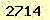 請輸入此驗證碼 : 2714