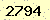 請輸入此驗證碼 : 2794
