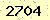 請輸入此驗證碼 : 2704
