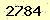 請輸入此驗證碼 : 2784