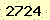 請輸入此驗證碼 : 2724