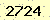 請輸入此驗證碼 : 2724