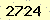 請輸入此驗證碼 : 2724