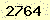 請輸入此驗證碼 : 2764