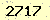 請輸入此驗證碼 : 2717