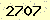 請輸入此驗證碼 : 2707