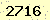 請輸入此驗證碼 : 2716
