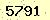 請輸入此驗證碼 : 5791