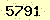請輸入此驗證碼 : 5791