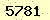 請輸入此驗證碼 : 5781
