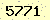 請輸入此驗證碼 : 5771