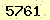 請輸入此驗證碼 : 5761