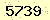請輸入此驗證碼 : 5739
