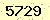 請輸入此驗證碼 : 5729