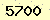 請輸入此驗證碼 : 5700