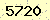 請輸入此驗證碼 : 5720