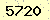 請輸入此驗證碼 : 5720
